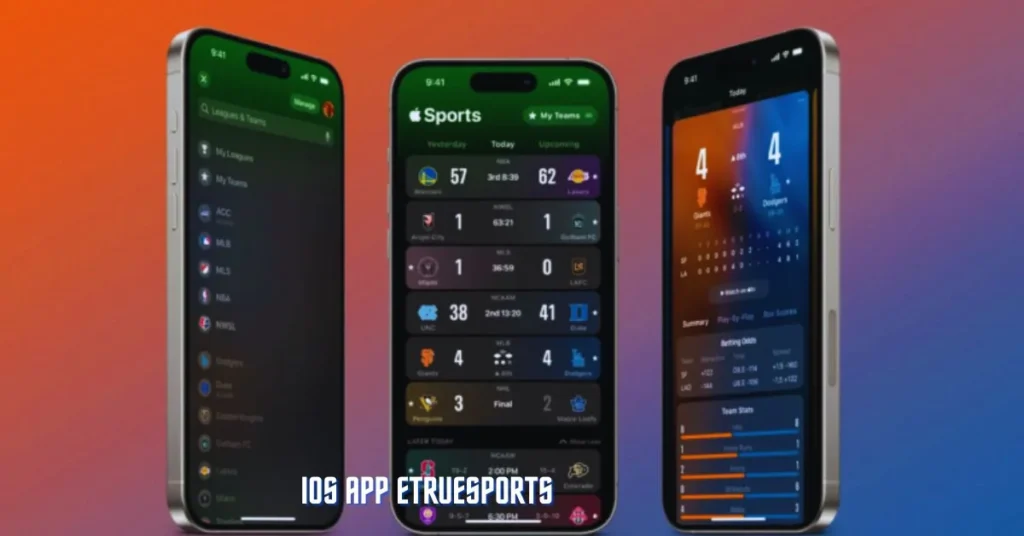 IOS App EtrueSports